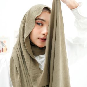 PASHMINA CRINKLE AIRFLOW | PASHMINA ANTI NERAWANG | KATUN CRINKLE AIRFLOW | PASMINA TERBARU