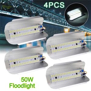 2/4pcs 50W High Power LED Flood Light Outdoor Iodine-tungsten Lamp LED  Energy-saving Lights Outdoor Lighting