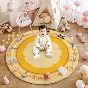 XXM | Baby First Birthday Crawling Mat Thick Customized Round