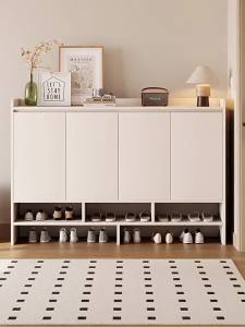 Real Wood In-Door Shoe Storage Cabinet Multilevel