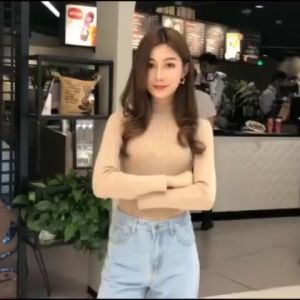 Áo len nữ giữ nhiệt cổ 3cm nhiều màu cao cấp hàng quảng châu loại 1 giá siêu rẻ
