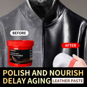 Leather Soft Maintenance Cream Deep Conditioning and Protection for Car Seats Sofa Jackets Shoes Bag and Apparel Enhances Shine
