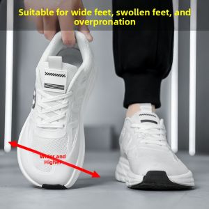CHAODONG | Wide Toe 4E Wide Last High Top Running Shoes for Bunion and Extra Large Size Men