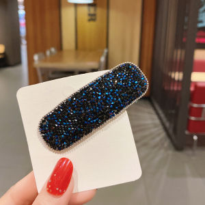 กิ๊บติดผมรูปตัว B ประดับเพชรสไตล์เกาหลี กิ๊บติดผมแบบหนีบข้างหลังศีรษะ แฟชั่นเกาหลี วัสดุอื่นๆ ราคาไม่เกิน 10 หยวน