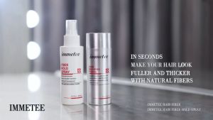 IMMETEE Keratin Hair Building Fibers Powder Conceal Instantly for Thinning Hair Cover Up Hair Loss