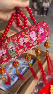 Dây Treo Chuỗi Hạt Tua Năm Ông Phúc Lộc Thọ Tài Lộc Năm Mới