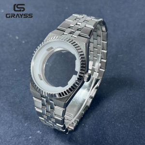 40mm fit 2025 Land Automatic Mechanical watch case for nh35 miyota8215 Sapphire crystal glass 15atm waterproof glass back