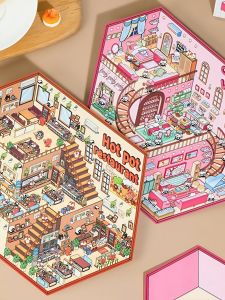 Yuxian | 3D DIY Organizing Landscape Stickers