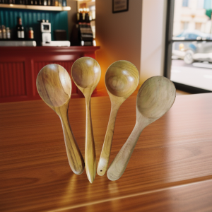 Centong Kayu Jati Asli Sendok Sayur Kayu Jati Satu Set