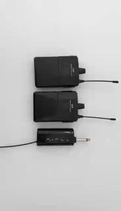 UHF Wireless Headset Microphone with Transmitter Receiver LED Digital Display Bodypack Transmitter for Teaching Live Performance