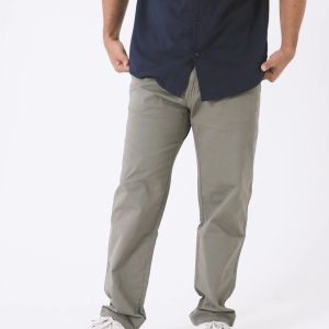 M Gee Celana Kerja Pria Chinos Panjang Mgee Felix C037 Light Green