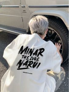 เสื้อยืดคอกลมแขนสั้นผ้าฝ้ายสีขาวสำหรับผู้ชาย ฤดูร้อน 2025 สไตล์อเมริกัน น้ำหนักเบา ทรงหลวม ทรงหลวม เสื้อยืดคอกลม