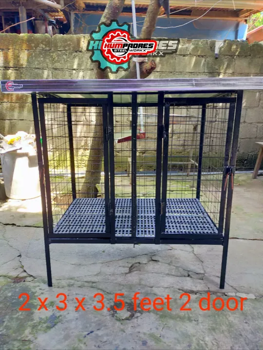 Dog cage clearance steel matting