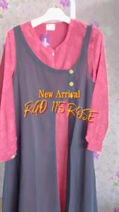 Gamis Wanita Raunapride / RGD-115 / Fashion Muslim Terbaru