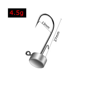 Bộ 10 Móc Câu Jig MrLurion 1.5g-6g Móc Có Ngạnh Dùng Cho Mồi Mềm Mồi Câu Kiểu Ned Rig Móc Jig Câu Cá Bass.