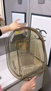 Laundry Tub Dormitory Hand Wash Board Basin Washtub with Cloth Washing Basin for The Pet Plastic Clothes Washing Baby Student