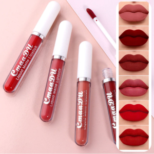 🔥12 Colors Nude Matte Velvet Lip Gloss Delicate Smooth Waterproof Non-stick Cup Lip Tint Moisturizing Lip Glaze LovelylifeFu👍