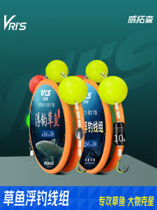 WTSS Hand Rod Fishing Line Set for Carp Fishing Floats Slip Bobber Lure Fishing Gear Outdoor Camping Travel Supplies