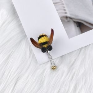 Bee Toy Stick Replacement Head with Bell for Cats Durable Interactive Play Toy for Kittens Relieves Boredom Resistant to Chewing