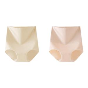 MiiOW | กางเกงชั้นในผ้าฝ้ายสูงเอวสำหรับผู้หญิงหลังคลอด Caesarean ป้องกันแบคทีเรีย อบอุ่น ช่วยกระชับสัดส่วน กางเกงขาสั้นผ้าฝ้ายแท้สำหรับผู้หญิง