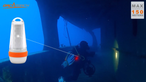 ORCATORCH SD03 Dive Beacon with 4 Single Colors and 8 Lighting Modes