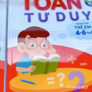 Sách - Toán Tư Duy - Dành cho trẻ em từ 4 - 6 tuổi