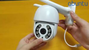 4MP 2K PTZ Wifi Camera ICsee HD Outdoor Surveillance Camera IP66 Waterproof Night Vision Human Detection Alert Home Security CAM