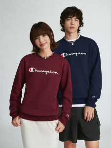Champion | Fluffy Lined Crewneck Sweatshirt Vintage American Style