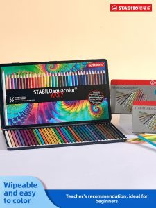 STABILO | Eraser-supported Art-grade Water and Oil-based Colored Pencils for Children and Students