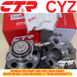 CTR Korea Rear Wheel Hub Bearing Honda Odyssey Rb1 RR1 2003-2008Y (1 Year Warranty) 42200-SFE-951