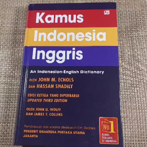 Kamus Indonesia - Inggris John Echols - GRAMEDIA