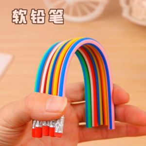 1pcs Pensil Lembut / Pensel Elastik / Pensil Tidak Patah / Alat Menulis Kanak-kanak