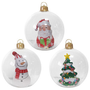 Christmas Luminous Inflatable Decorative Ball with Lights Large PVC Decorated Ball Ornaments for Xmas Porch Lawn Yard Holiday