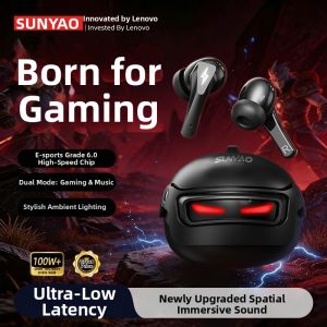 Lenovo | Long Battery Wireless In-ear Gaming Bluetooth Headset