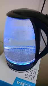 ELBA 1.7L GLASS JUG KETTLE [EJK-F1723G(BK)]