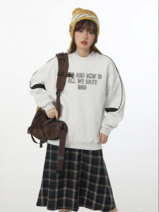 Gbiaior | Vintage Patchwork Oversized Casual Hoodie Women