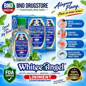 Whitee Angel Liniment 5 mL – Methyl Salicylate + Menthol + Camphor