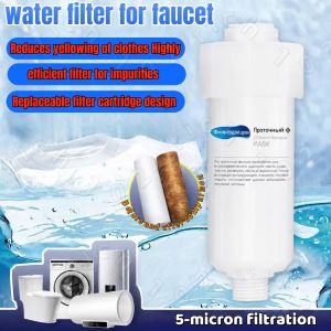 3 in 1 water filter washing machine Shower Filter Faucet Tap Filter Washing Machine Filter PP Cotton Sediment Rust Replaceable Cartridge