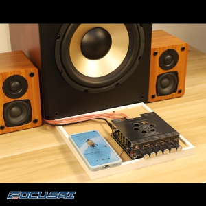 XY-HT21MAX อัพเกรดแล้ว 2.1 ช่อง บอร์ดขยายเสียงบลูทูธ 200W*2+400W การปรับเสียงเบสสูงและต่ำ TPA3223 รองรับ APP