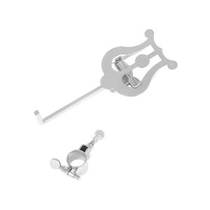 IRIN | Portable Sheet Music Stand Clip – Travel-Friendly Holder for Tuba Flute Piccolo Hands-Free Outdoor Practice Marching Band