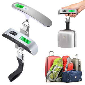 Portable LCD Digital Hanging Scale Luggage Suitcase Baggage Weight Travel Scales with Belt for Electronic Weight Tool