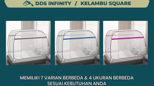 Kelambu Tidur Kelambu Lipat Anti Nyamuk Kelambu Pelajar Kelambu Lipat Kelambu Kotak