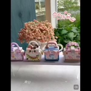 LOZ 8843-8846 Cute Cat Candy Bag Mini Building Blocks DIY Creative Assembly Toy Gift for Girls Kids *READY STOCK*