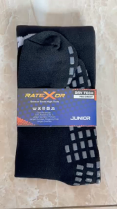 Kaos Kaki Bola Anak Anti Slip Panjang Selutut RATEXOR | antislip socks pria wanita futsal junior avo