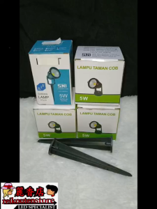 Lampu Taman 7watt dan 5 Watt 220V LED Garden Outdoor 7W Tempel Tancap Spotlight