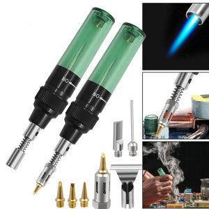 【 Manila STOCK & COD】3-in-1 GAS SOLDERING IRON KIT - Professional Welding Tool with FREE Refillable Gas & Multiple Tips! Portable & Cordless for Filipino Handymen & DIY Projects ✅ 24H Delivery NCR