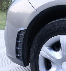 Car Front Bumper Surrounded Shark Gills Fender Decoration Bumper Anti-Collision Neutral Front and Rear Bumper Screen Protector