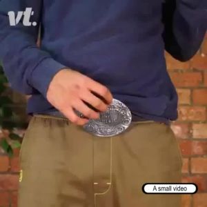 Outdoor Metal Beer Head Belt Funny Bottle Buckle Creative Metal Beer Belt Buckle Hands-Free Beverage Can for Camping Can Holder