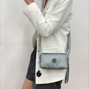 Kipling Crossbody Phone Bag Coin Wallet Monkey Bag Portable Messenger Bag(Free Monkey Pendant)
