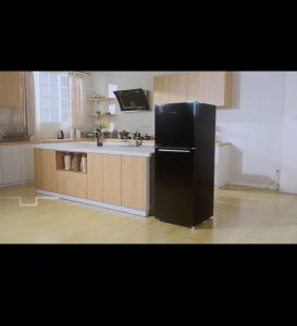 Changhong Kulkas 2 Pintu Refrigerator No Frost Tanpa Bunga Es Lemari Es Kapasitas 220 Liter FTM285NB